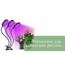 Використання фітоламп для рослин Використання фітоламп для рослин