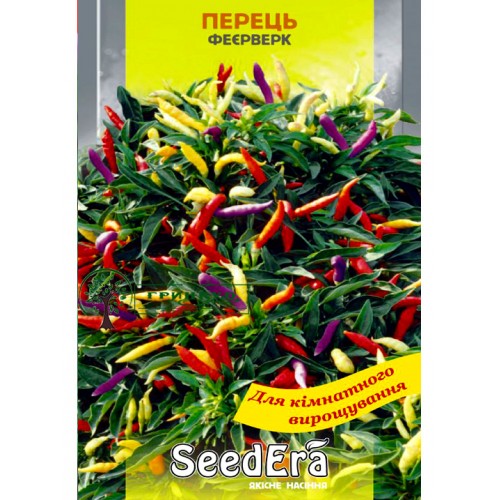 СЕМЕНА ПЕРЕЦ ДЕКОРАТИВНЫЙ "ФЕЙЕРВЕРК, 5 ШТ. SEEDERA