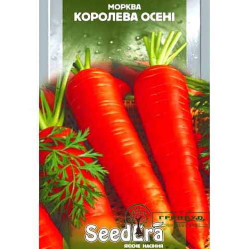 СЕМЕНА МОРКОВЬ КОРОЛЕВА ОСЕНИ 2 Г. SEEDERA