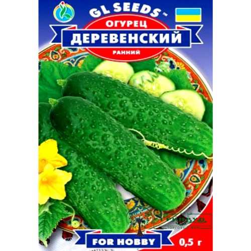 СЕМЕНА ОГУРЕЦ РАННИЙ ДЕРЕВЕНСКИЙ, 0,5 Г GL SEEDS