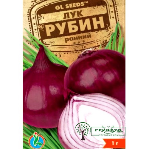 СЕМЕНА ЛУК РУБИН 1 Г GL SEEDS