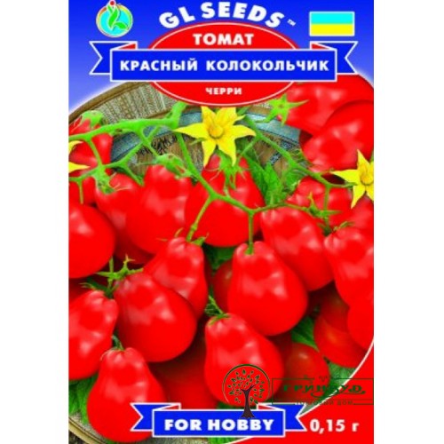 СЕМЕНА ТОМАТ ЧЕРРИ КРАСНЫЙ КОЛОКОЛЬЧИК, 0,15 Г GL SEEDS