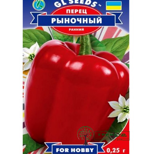 СЕМЕНА ПЕРЕЦ РАННИЙ РЫНОЧНЫЙ, 0,25 Г GL SEEDS