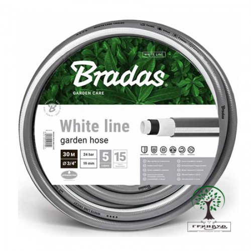 ШЛАНГ ДЛЯ ПОЛИВА WHITE LINE 5/8", 30 М, 1 ШТ.