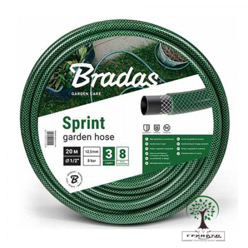 ШЛАНГ ДЛЯ ПОЛИВА SPRINT 1/2", 50 М, 1 ШТ.