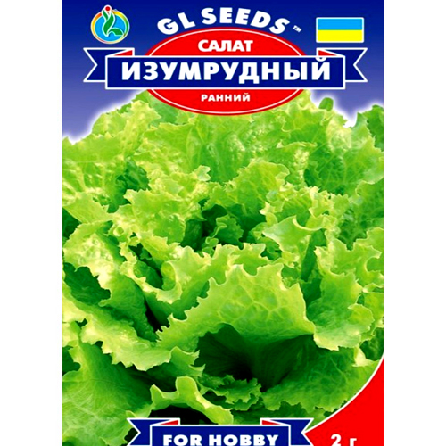 СЕМЕНА САЛАТ РАННИЙ ИЗУМРУДНЫЙ, 2 Г GL SEEDS