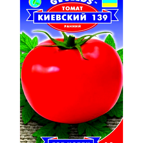 СЕМЕНА ТОМАТ РАННИЙ КИЕВСКИЙ 139, 0,5 Г GL SEEDS