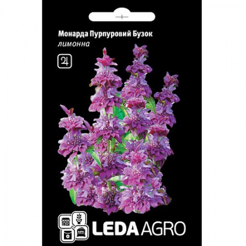 СЕМЕНА МОНАРДА ЛИМОННАЯ "ПУРПУРНАЯ СИРЕНЬ", 0,3 Г LEDAAGRO