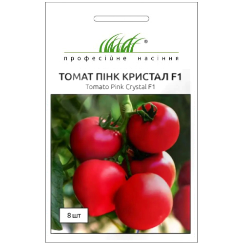 СЕМЕНА ТОМАТ "ПИНК КРИСТАЛ F1", 8 ШТ. ПРОФ. СЕМЕНА