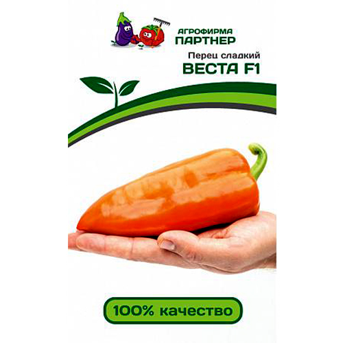 СЕМЕНА ПЕРЕЦ "ВЕСТА F1", 5 ШТ. ТМ ПАРТНЕР