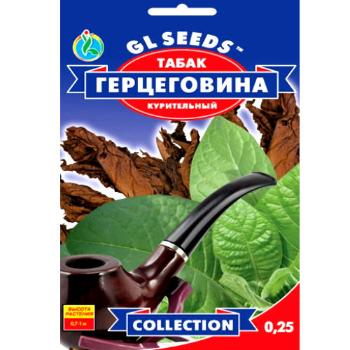 СЕМЕНА ТАБАК КУРИТЕЛЬНЫЙ ГЕРЦЕГОВИНА, 0.25 Г GL SEEDS