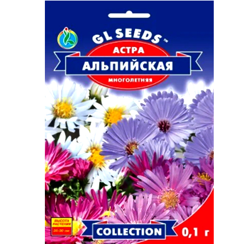 СЕМЕНА АСТРА АЛЬПИЙСКАЯ, 0,1 Г GL SEEDS