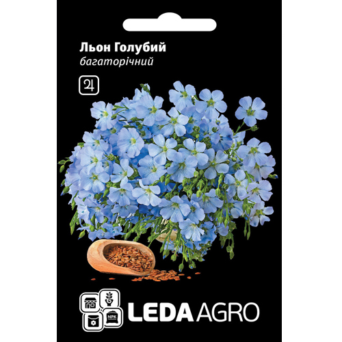 СЕМЕНА ЛЕН МНОГОЛЕТНИЙ ГОЛУБОЙ, 0,2 Г LEDAAGRO