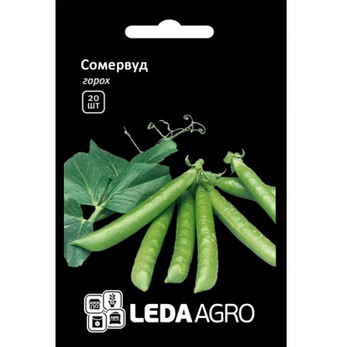 СЕМЕНА ГОРОХ СОМЕРВУД 20 ШТ. LEDAAGRO