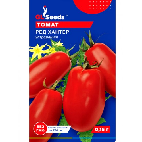 СЕМЕНА ТОМАТ РЭД ХАНТЕР, 0,15 Г GL SEEDS