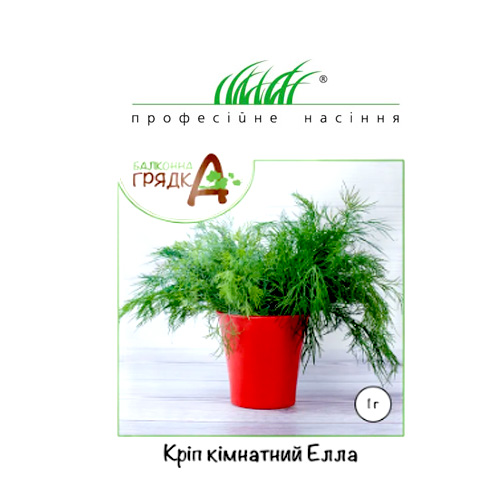 СЕМЕНА УКРОП КОМНАТНЫЙ "ЭЛЛА", 1 Г ПРОФ СЕМЕНА