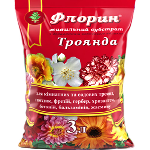 СУБСТРАТ ДЛЯ РОЗ, ФЛОРИН 3 Л