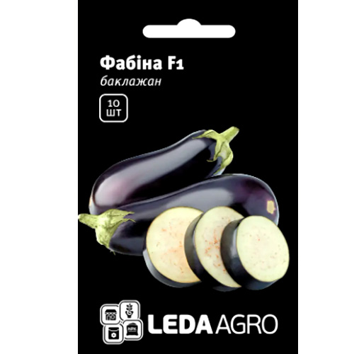 СЕМЕНА БАКЛАЖАН ФАБИНА F1 10 ШТ LEDAAGRO