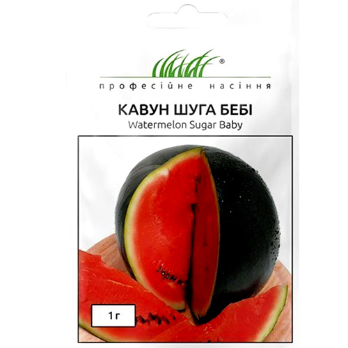 СЕМЕНА АРБУЗ ШУГА БЕЙБИ, 1 Г ПРОФ. СЕМЕНА