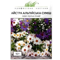 СЕМЕНА АСТРА АЛЬПИЙСКАЯ СМЕСЬ, 0,2 Г ПРОФ. СЕМЕНА