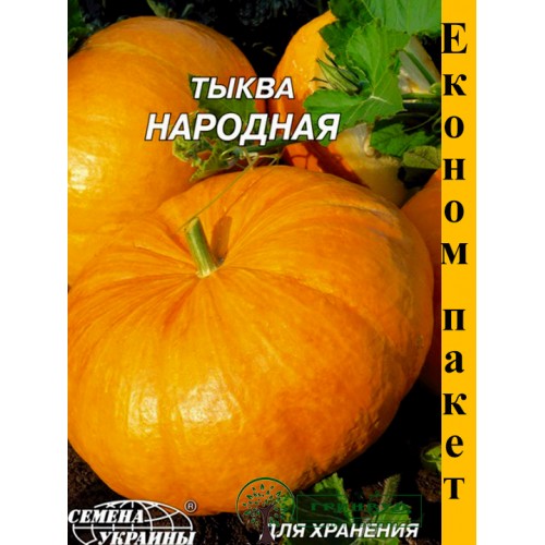 СЕМЕНА ЭКОНОМ ПАК - ТЫКВА "НАРОДНАЯ", 20 Г